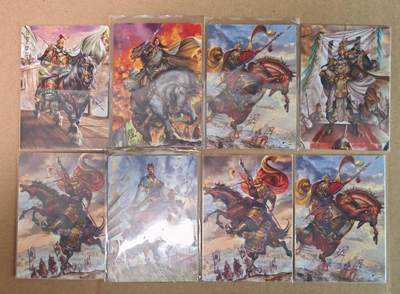 趣卡卡拍No.19期（无佣金免手续费，分享成交有奖） - 【普卡】卡德曼 三国演义 普卡8张