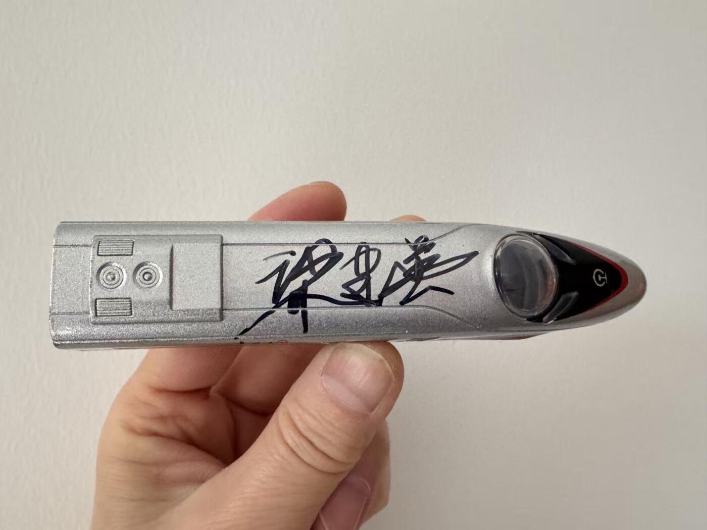 零元拍：中国高铁总工程师梁建英亲签12306官方复兴号动车组模型具有划时代意义的CH380 合金模型！