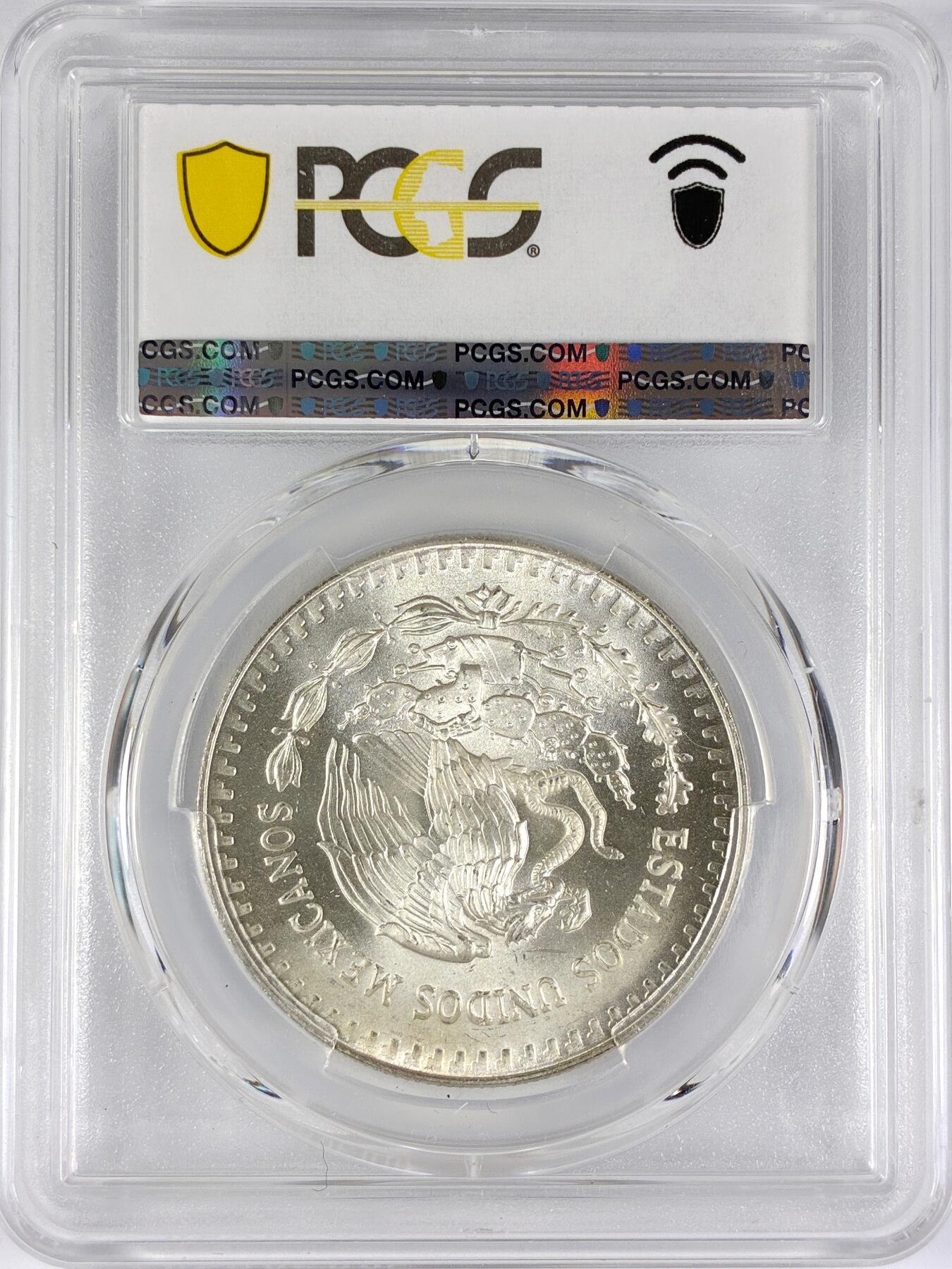 【雨安】【直播拍卖】【世界币章117期-评级币】2025-11-29 周六 19:30 保真 [评级现代] Mexico 墨西哥 投资银 自由女神 1盎司 1990年  PCGS-MS66