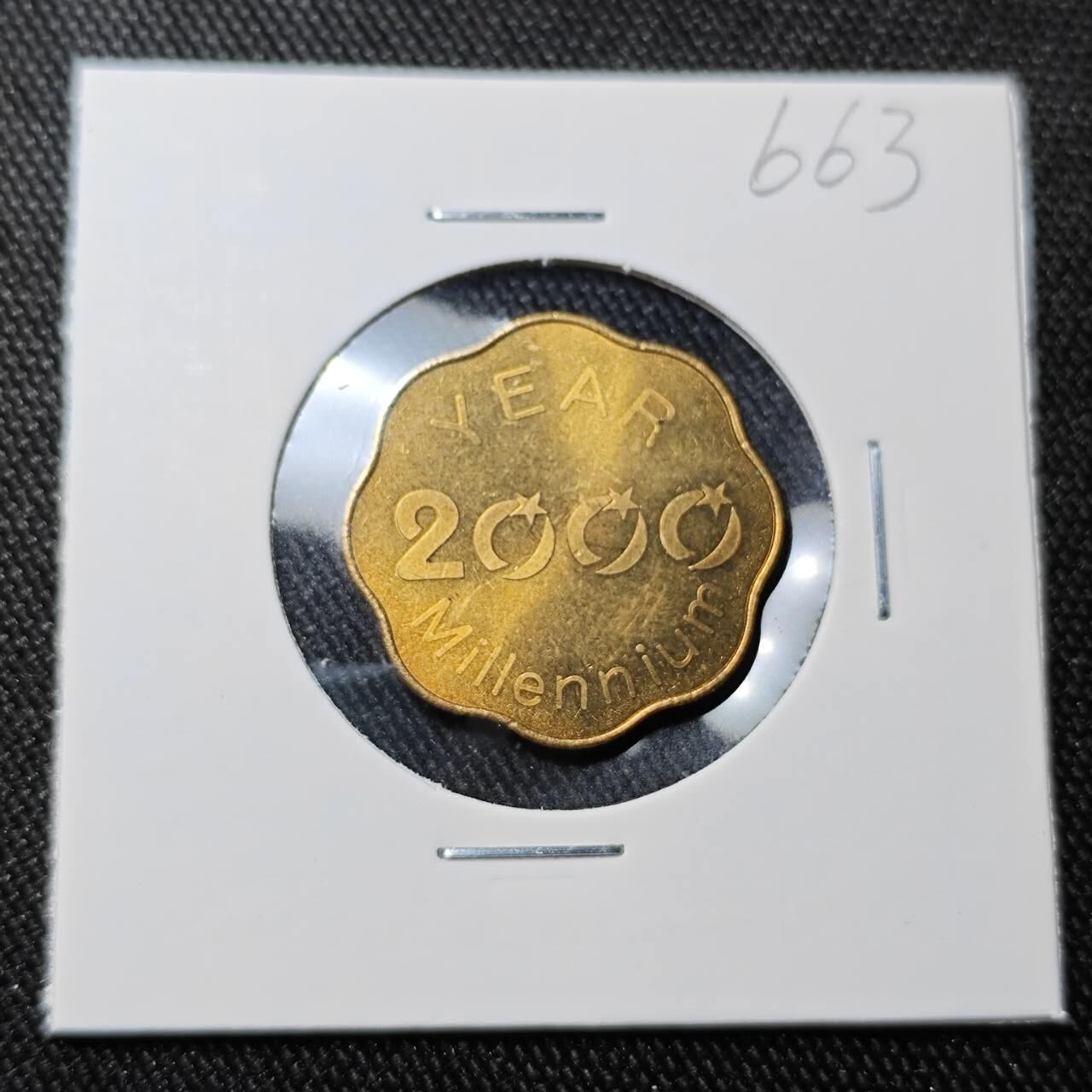 KK钱币收藏小铺 （套币 好品/批量散币 银币）专场  2月预留时间 周末发货  2000日本生肖纪念铜章 龙!