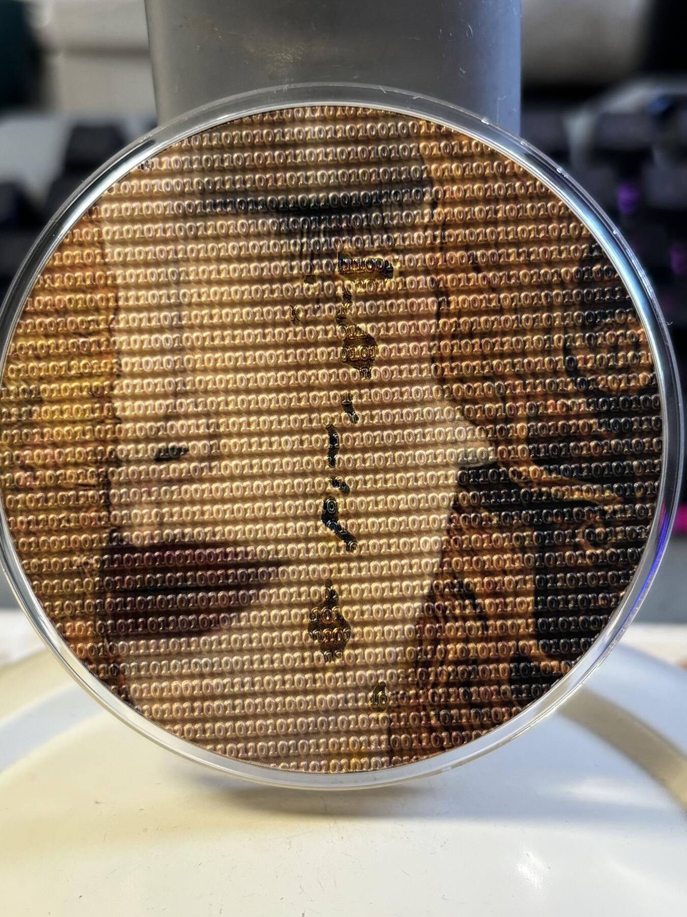 第183期拍卖 纽埃2020年克里姆特名画黄金眼泪3盎司纪念银币，999银，发行500枚，有氧化