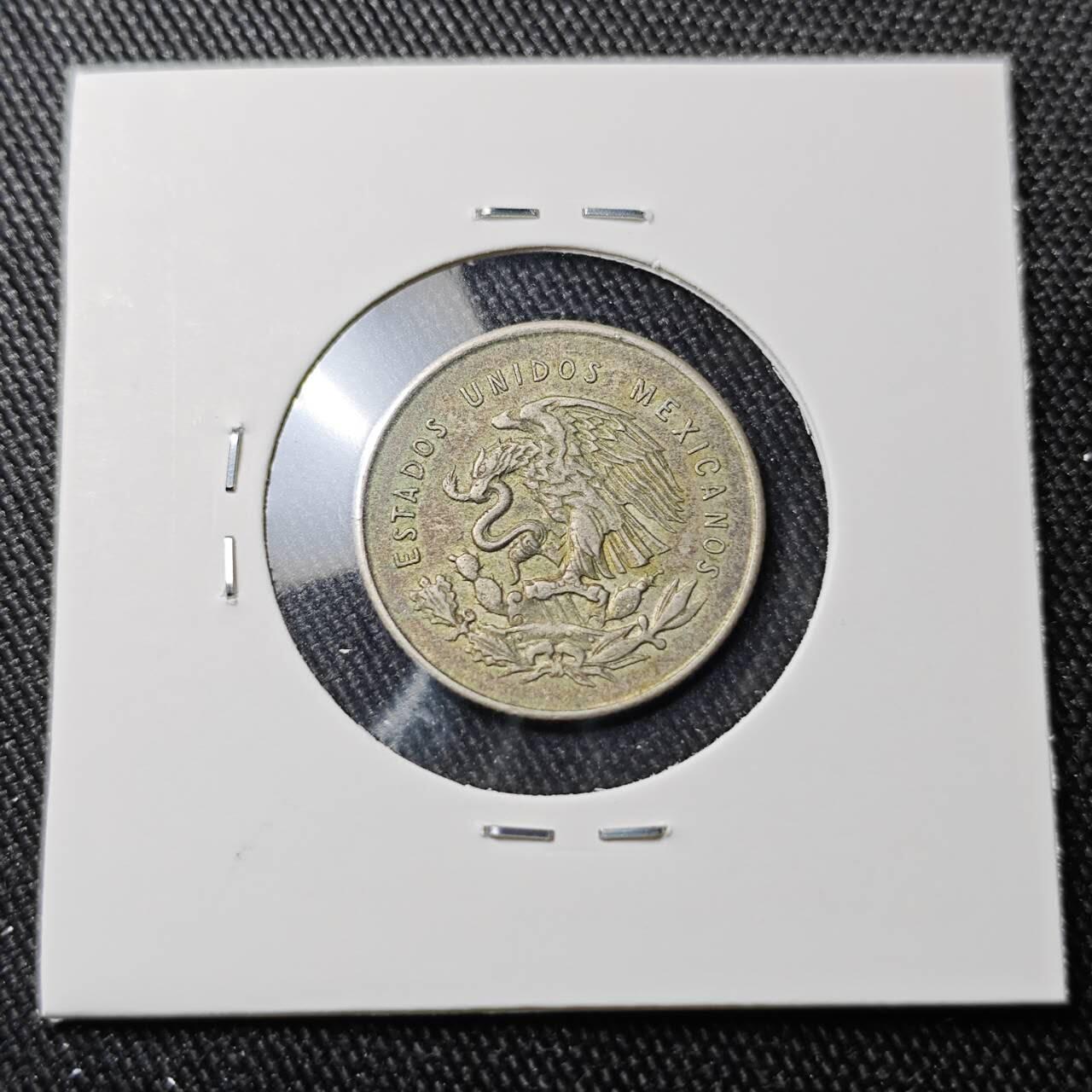 KK钱币收藏小铺 （套币 好品/批量散币 银币）专场  2月预留时间 周末发货  1952墨西哥25分银币