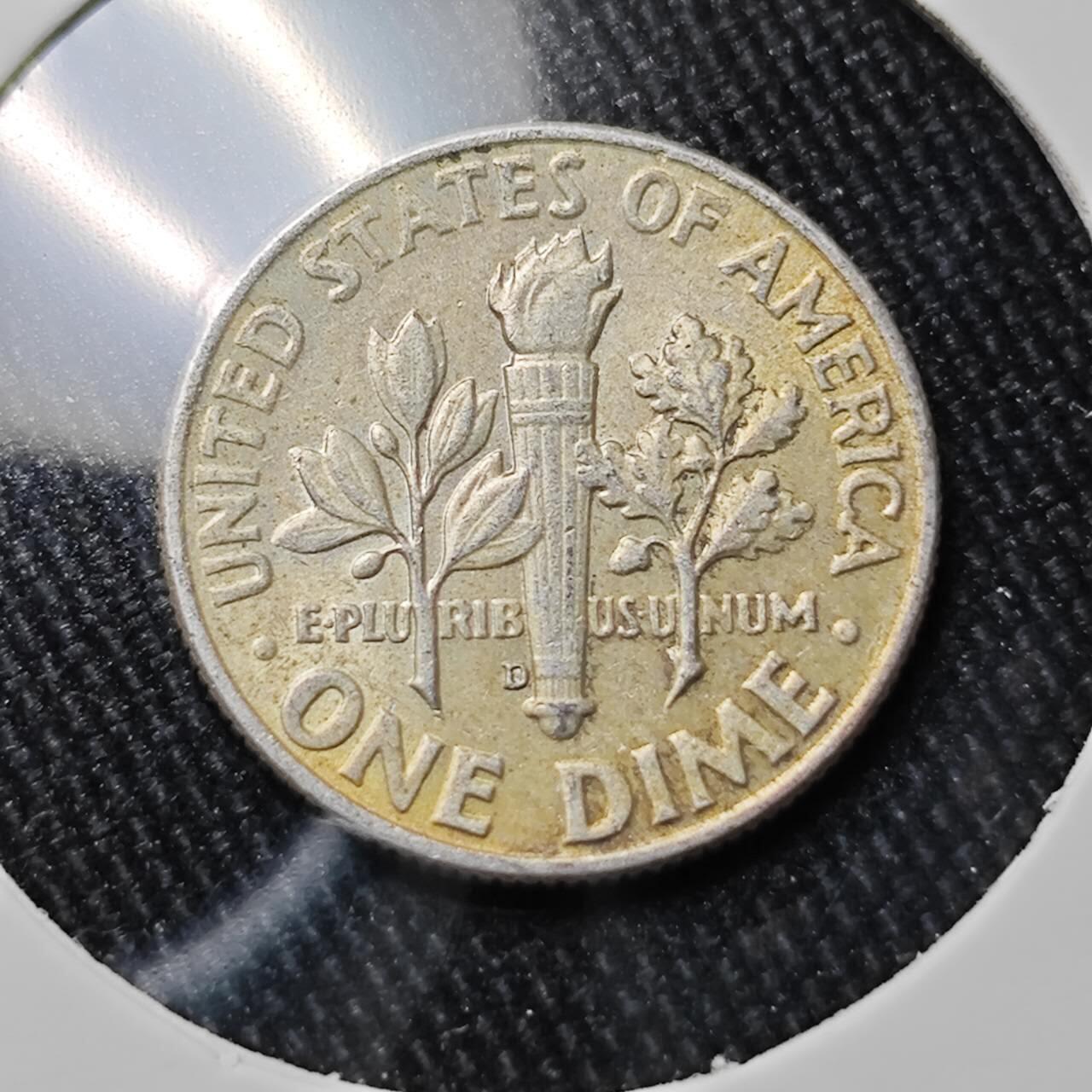 KK钱币收藏小铺 （套币 好品/批量散币 银币）专场  2月预留时间 周末发货  1964美国10分银币