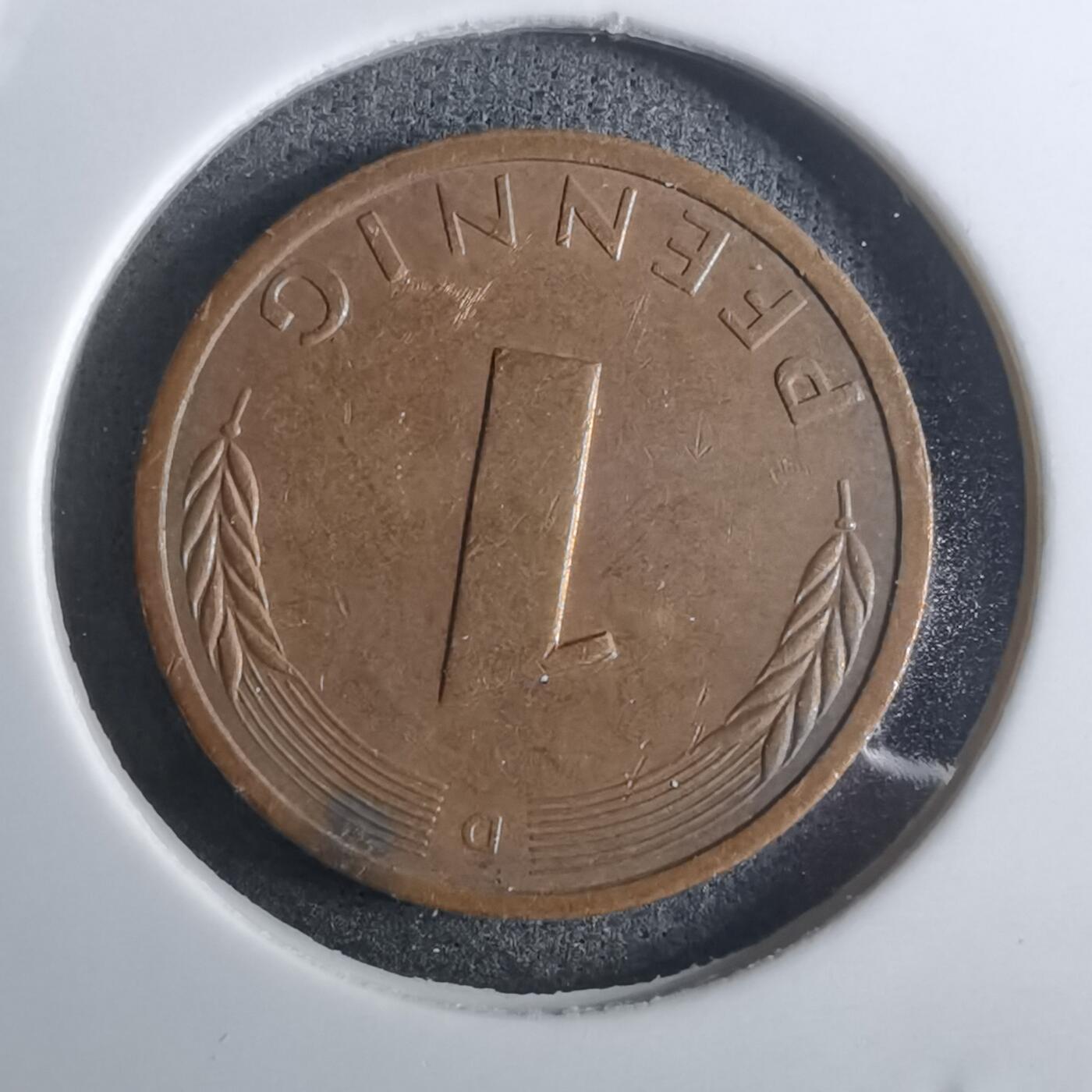 沼泽如烟--第916场 德国1984年1芬尼