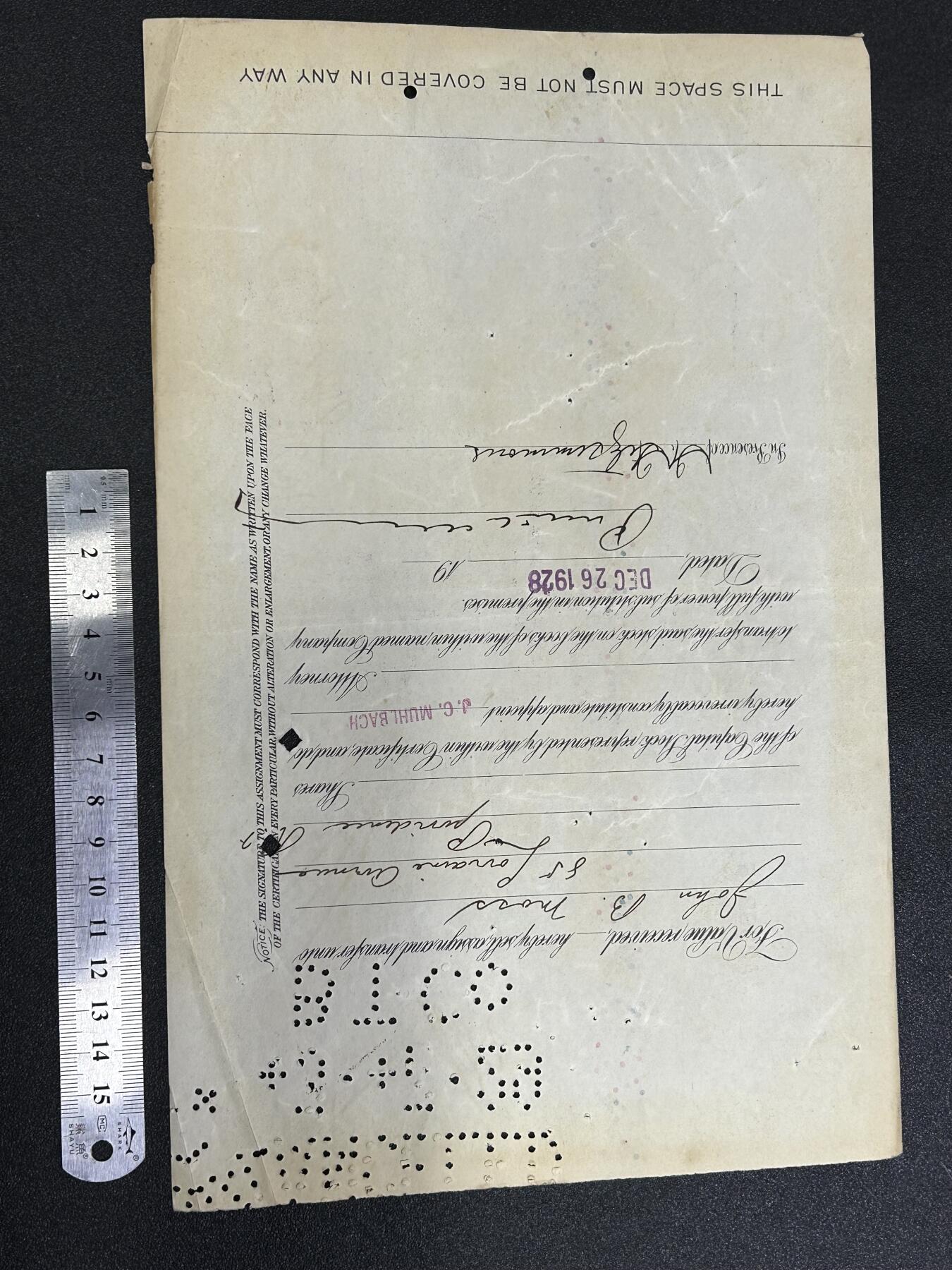 西秦中古拍卖第六十七期 美国1929年铁路公司股票