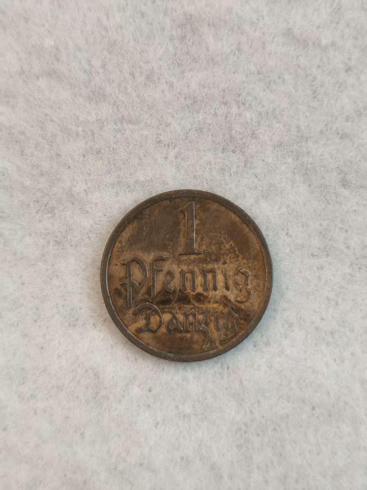 G&W世界散币，银币处理专场（第38场） 但泽1937年1芬尼