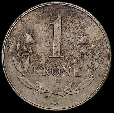 修遠堂世界钱币第九十五期 - 1960年皇家格陵兰贸易公司1克朗