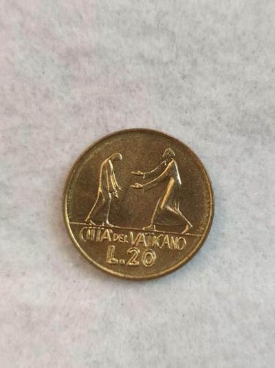 G&W世界散币，银币处理专场（第38场） - 梵蒂冈1978年20里拉