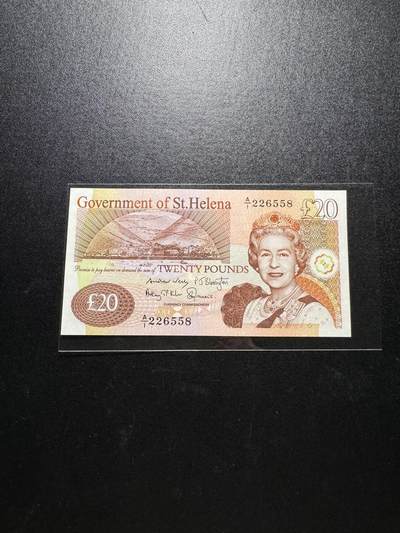 外币出坑 - 圣赫勒拿20【226558】