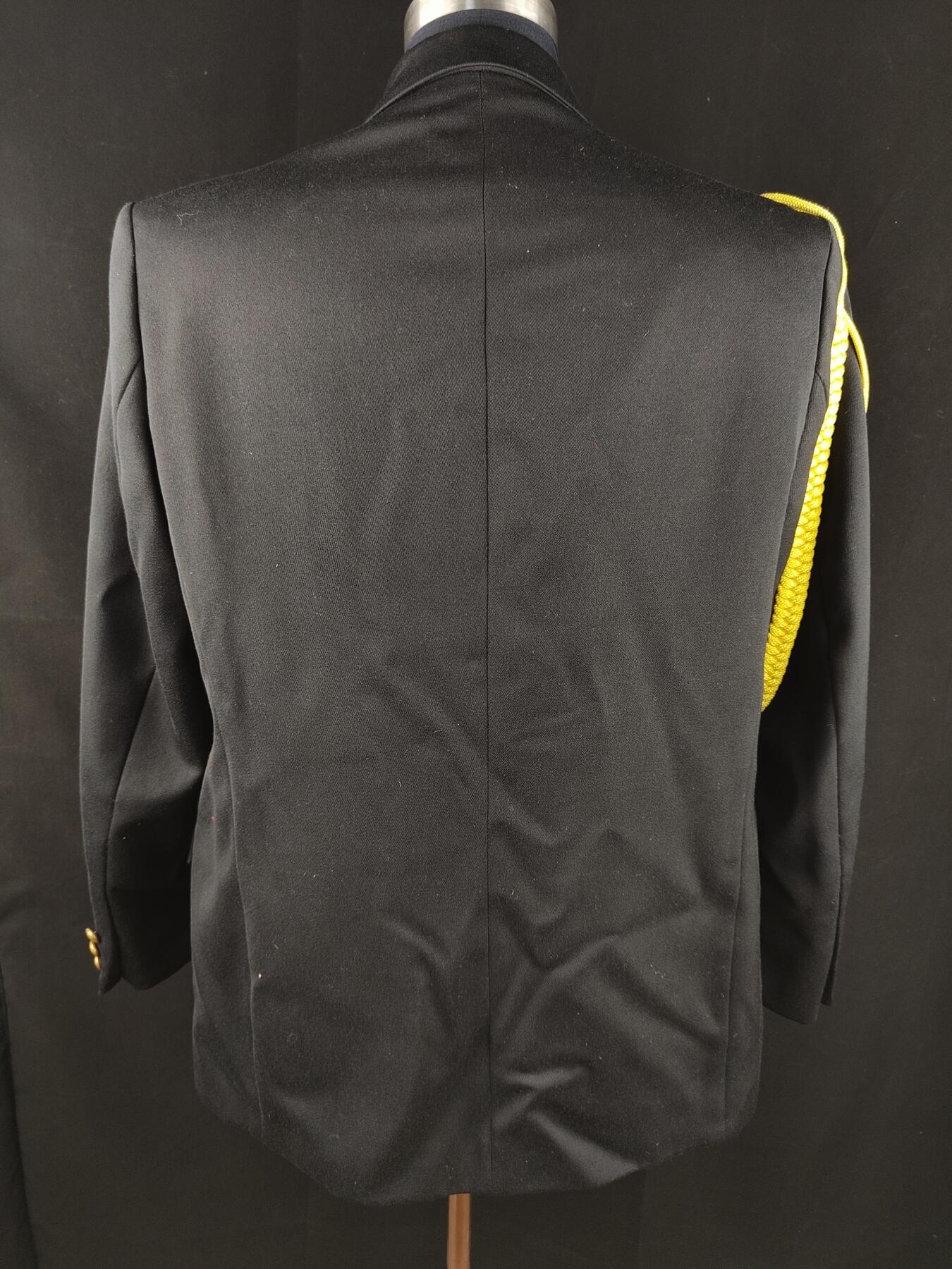 0元起拍勋章 第314期 咸鱼国勋章拍卖专场 11月30日（周日）下午6：00开始 保加利亚海军将官礼服上衣 胸围112 肩宽50 衣长83 袖长64