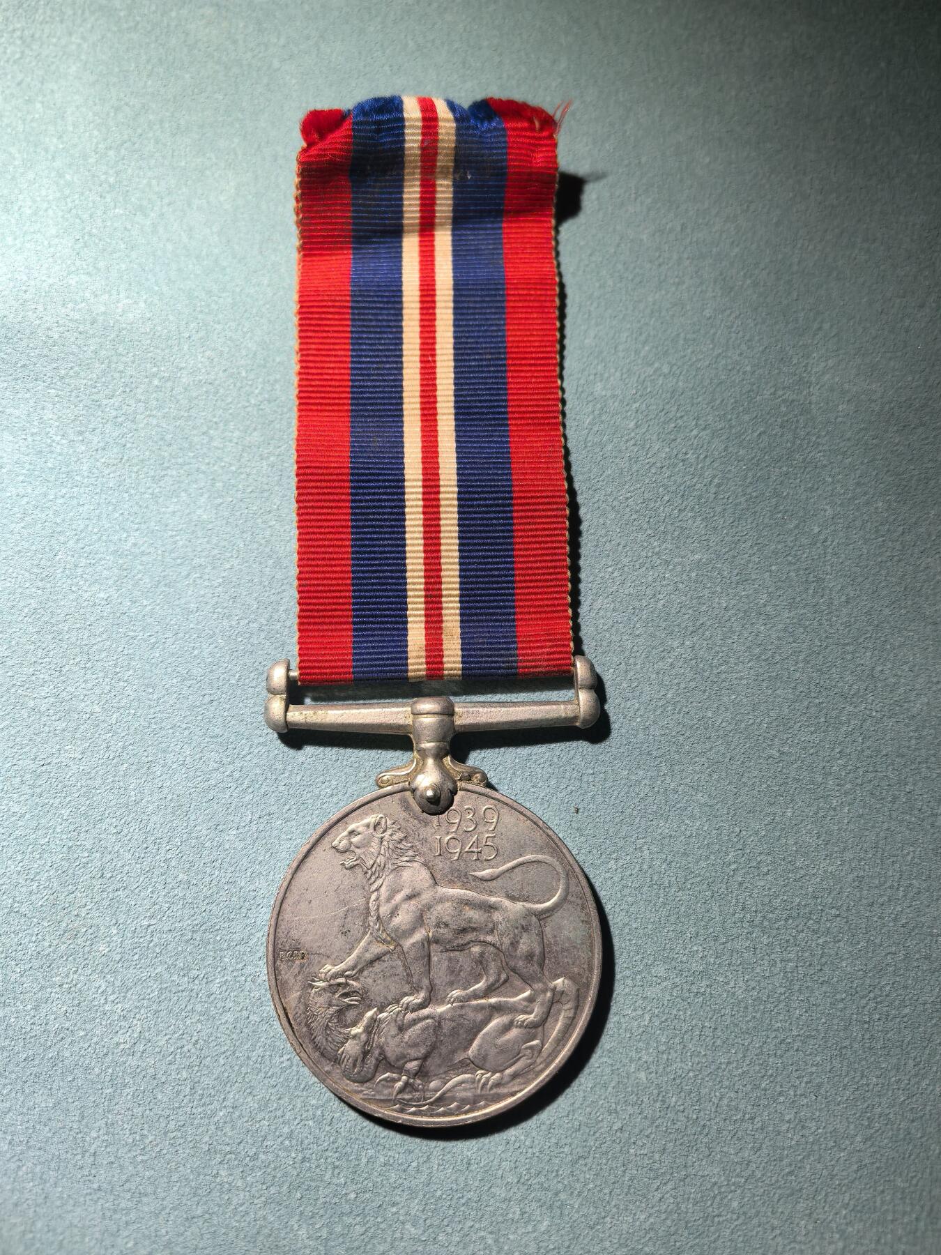 盛世勋华——号角文化勋章邮票专场拍卖第290期 英国二战战争奖章 带刻名