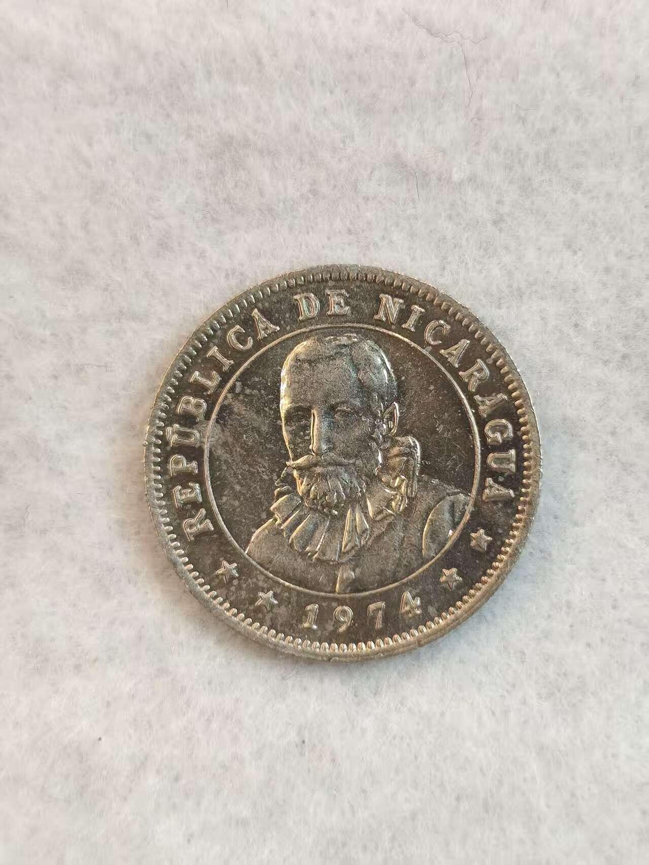 G&W世界散币，银币处理专场（第38场） 尼加拉瓜1974年25分