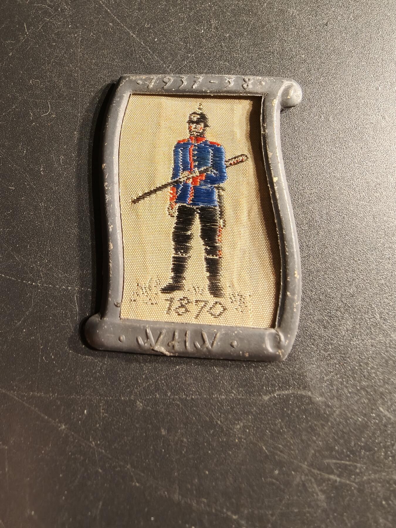 老王徽章第166期 德三WHW1870年德国步兵证章