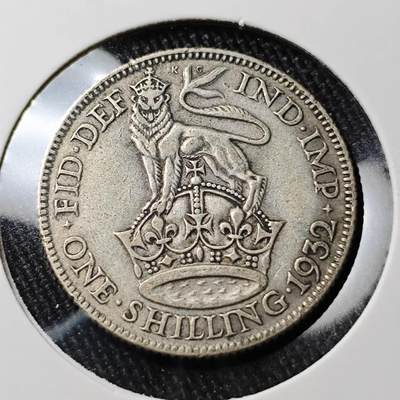 KK钱币收藏小铺 （套币 好品/批量散币 银币）专场  2月预留时间 周末发货 -  1932英国1先令银币