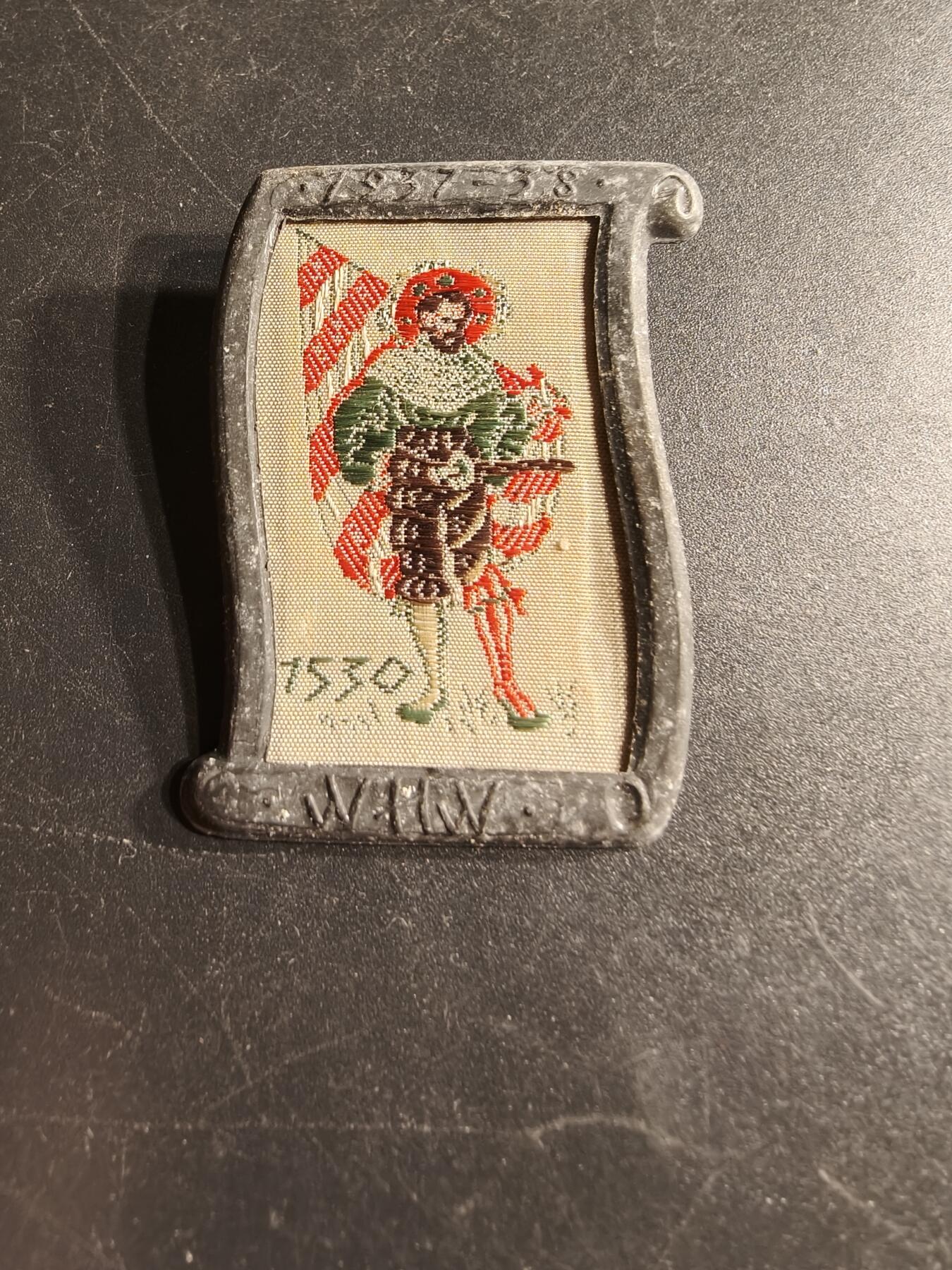 老王徽章第166期 德三WHW德国步兵1530年证章