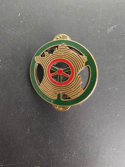 老王徽章第166期 - 法国军用车辆驾驶学校教练证章