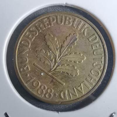 沼泽如烟--第916场 - 德国1988年10芬尼