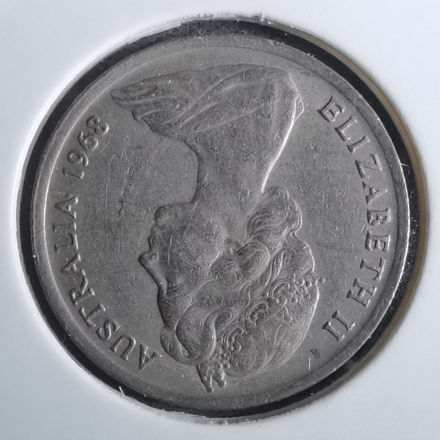 沼泽如烟--第916场 澳大利亚1968年五分