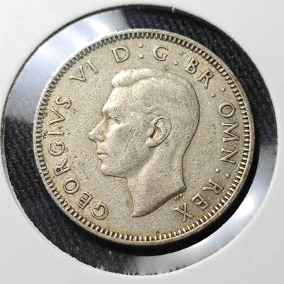 KK钱币收藏小铺 （套币 好品/批量散币 银币）专场  2月预留时间 周末发货 -  1946英国1先令银币