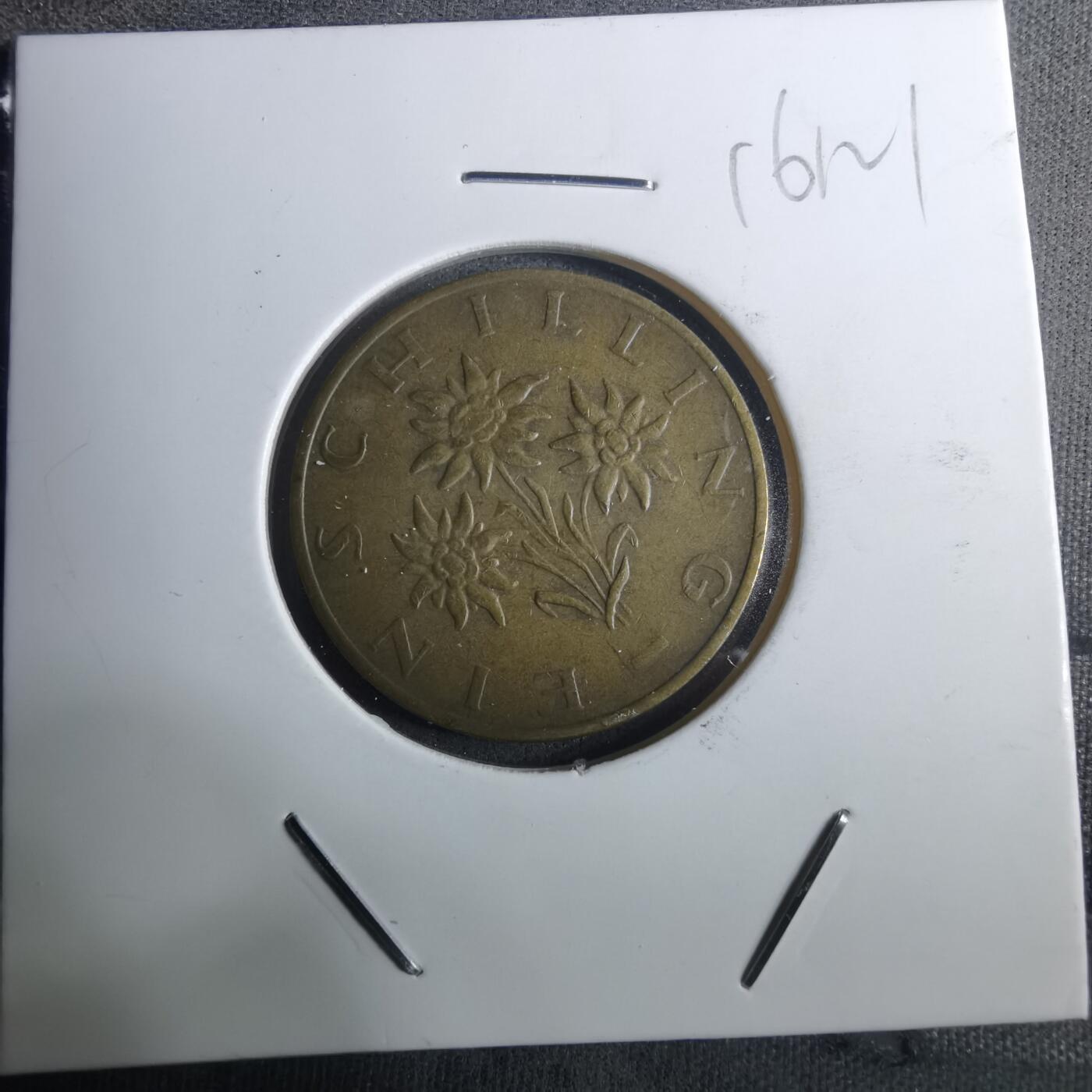 沼泽如烟--第916场 奥地利1979年1先令