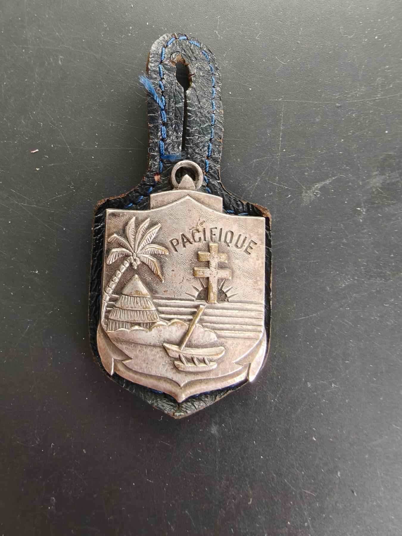 老王徽章第166期 法国海军陆战队太平洋营证章（法属新喀里多尼亚营）