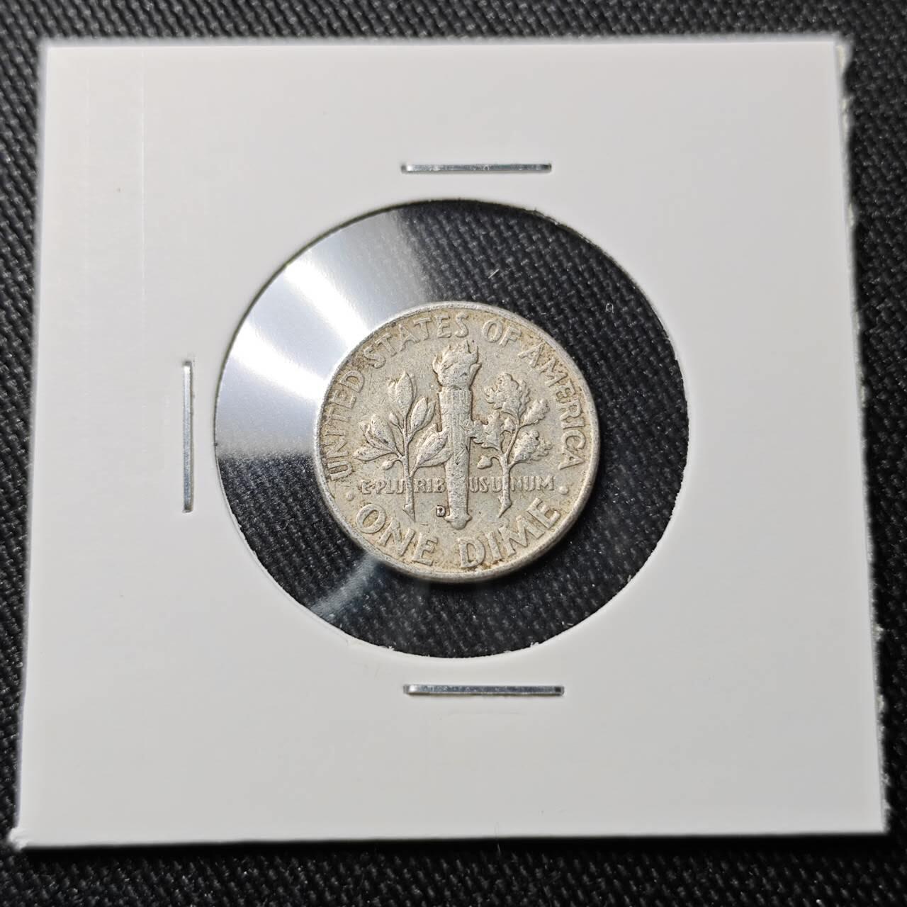 KK钱币收藏小铺 （套币 好品/批量散币 银币）专场  2月预留时间 周末发货   1962美国10分银币