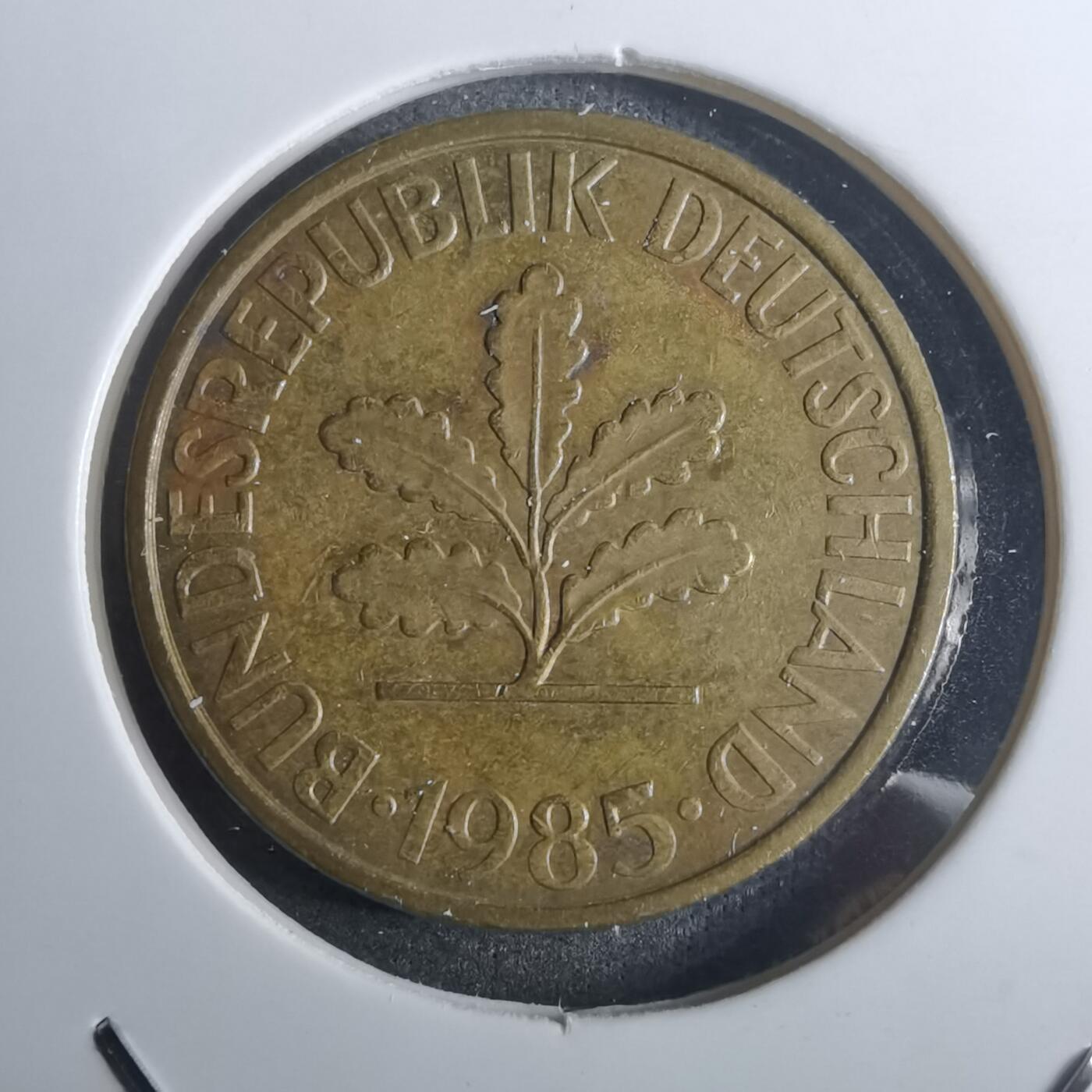 沼泽如烟--第916场 德国1985年10芬尼