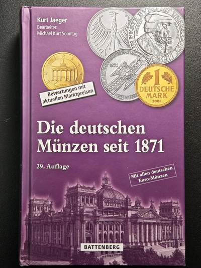 【德藏】世界币章拍卖第155期（拍品征集中~欢迎藏友联系） - 2026年最新版！全网首拍！全新！德国耶格钱币目录！现货！硬壳精装