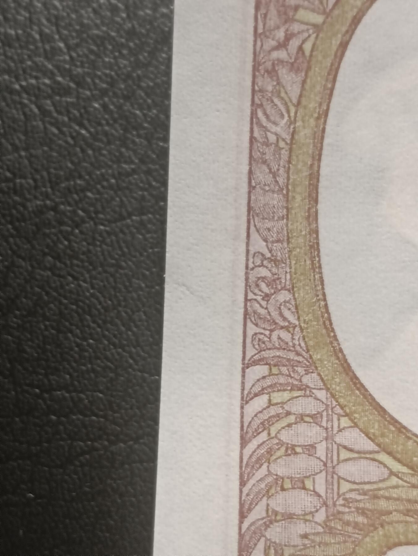 2025十一月第七期，总205期 法属太平洋努美阿地名1929版20法郎UNC-左侧暗裂，稀有早期品种高品相，谷神和孔雀