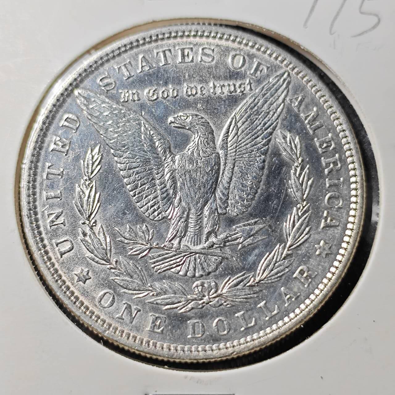 KK钱币收藏小铺 （套币 好品/批量散币 银币）专场  2月预留时间 周末发货  1886美国摩根一元银币