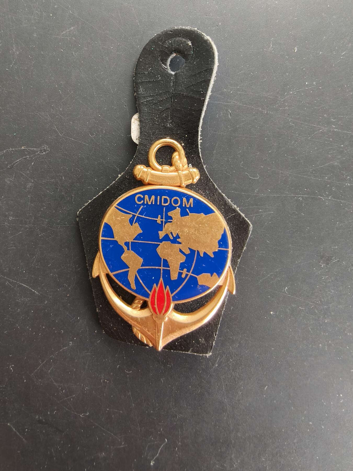 老王徽章第166期 法国海军陆战队军事人员档案管理中心证章