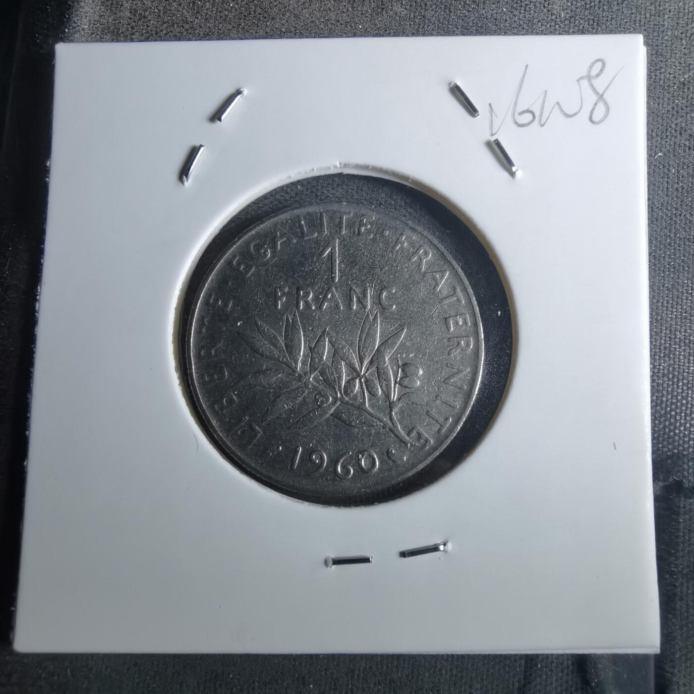 沼泽如烟--第916场 法国1960年1法郎