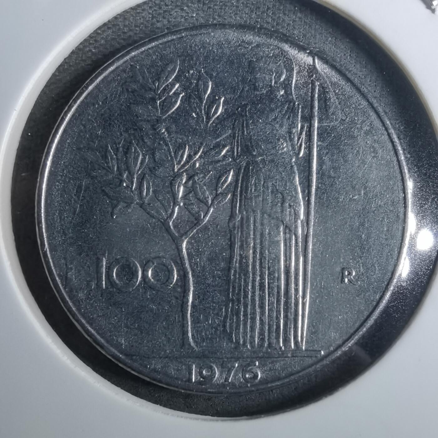 沼泽如烟--第916场 意大利1976年100里拉