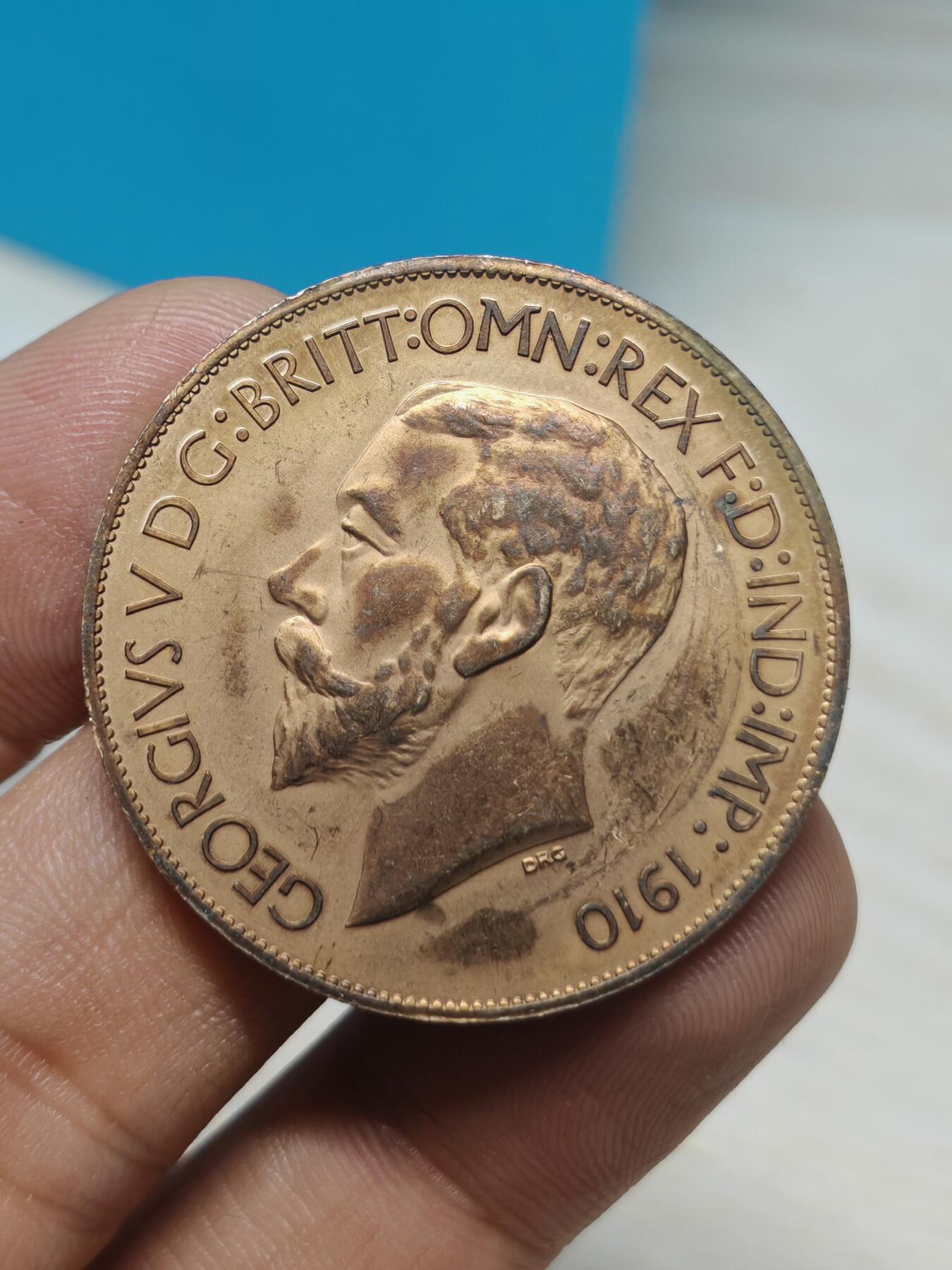 英国 乔治五世 盾徽纪念章