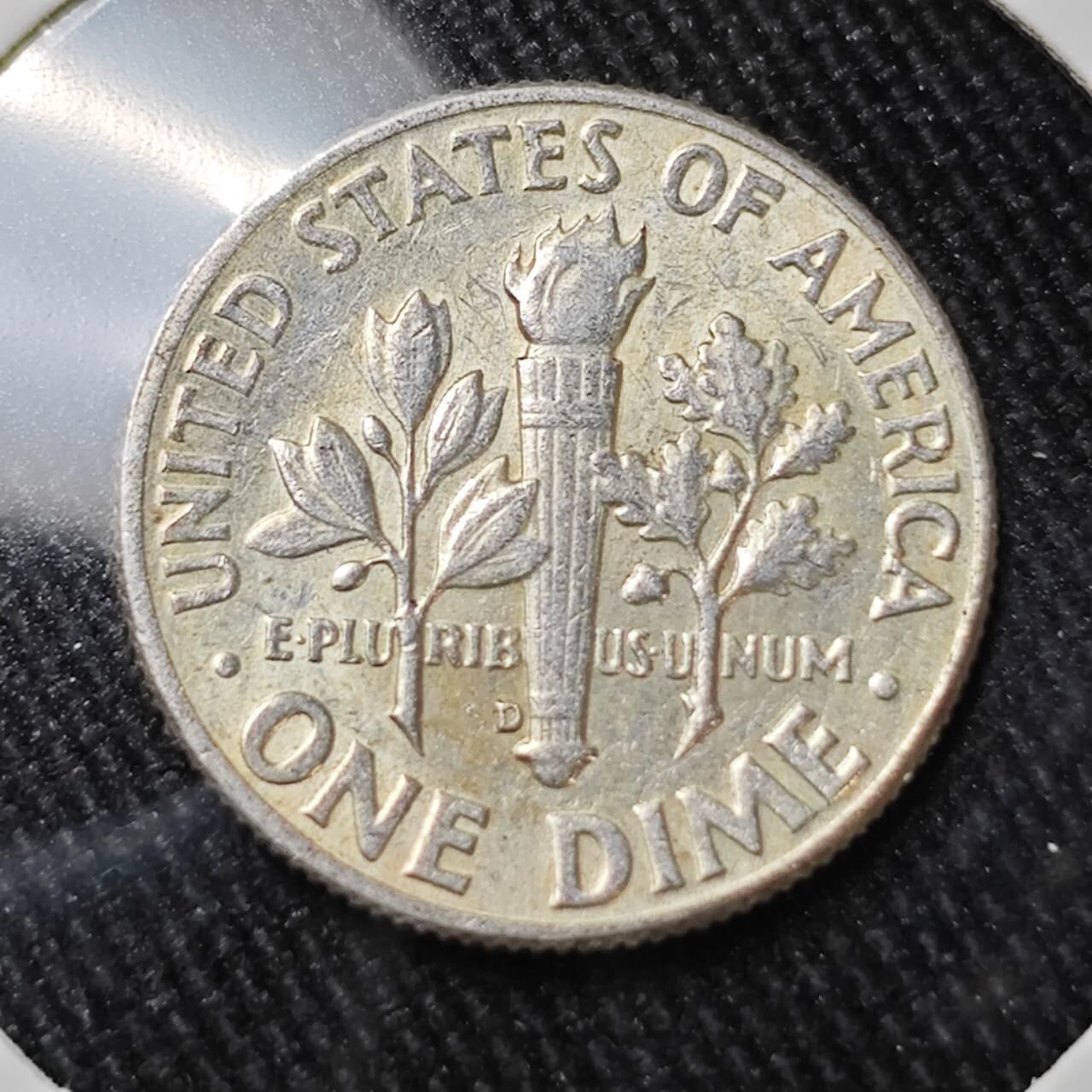 KK钱币收藏小铺 （套币 好品/批量散币 银币）专场  2月预留时间 周末发货   1964美国10分银币