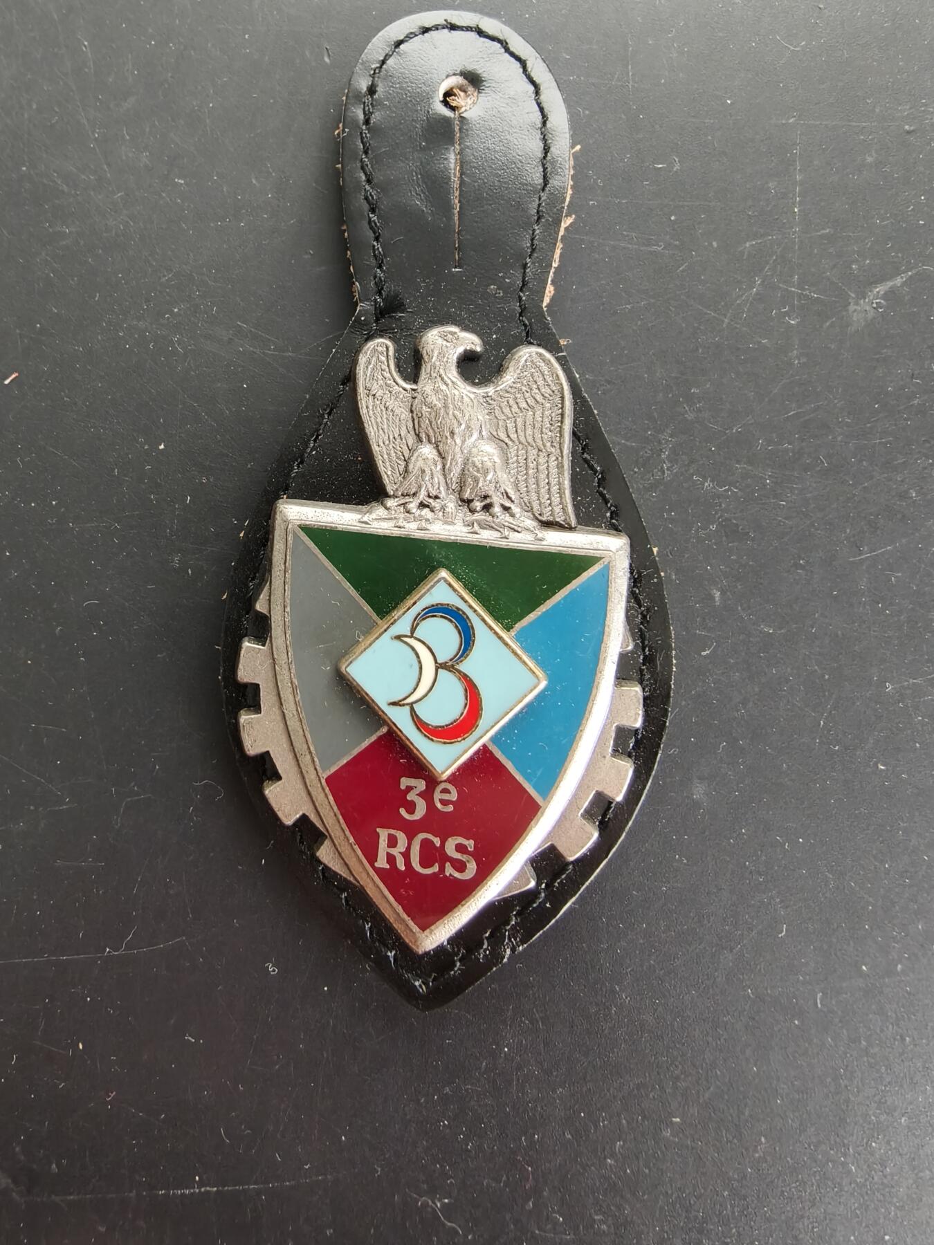 老王徽章第166期 法国第3指挥与支援团证章