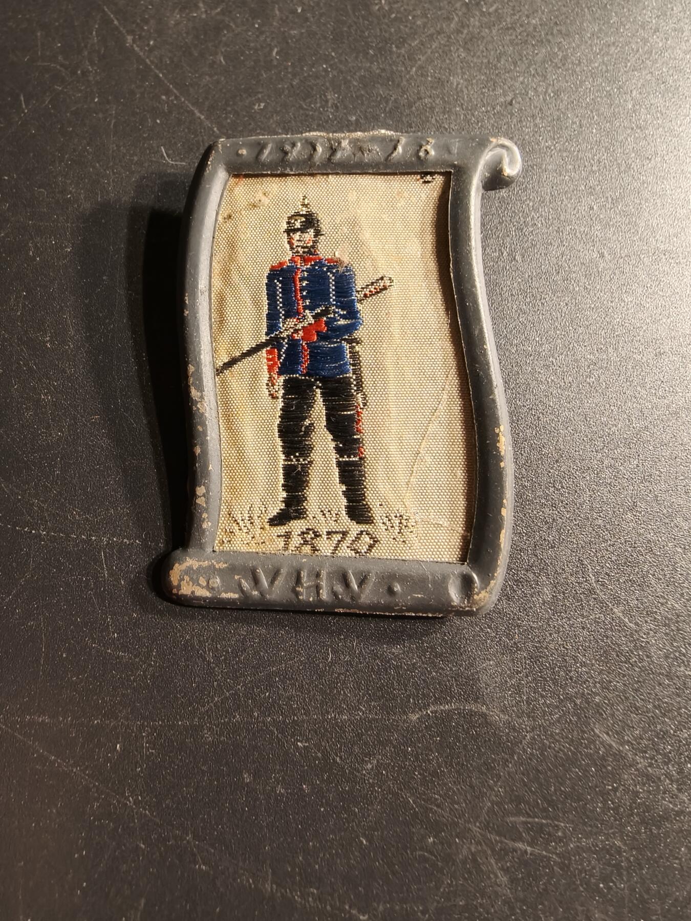 老王徽章第166期 德三WHW1870年德国步兵证章