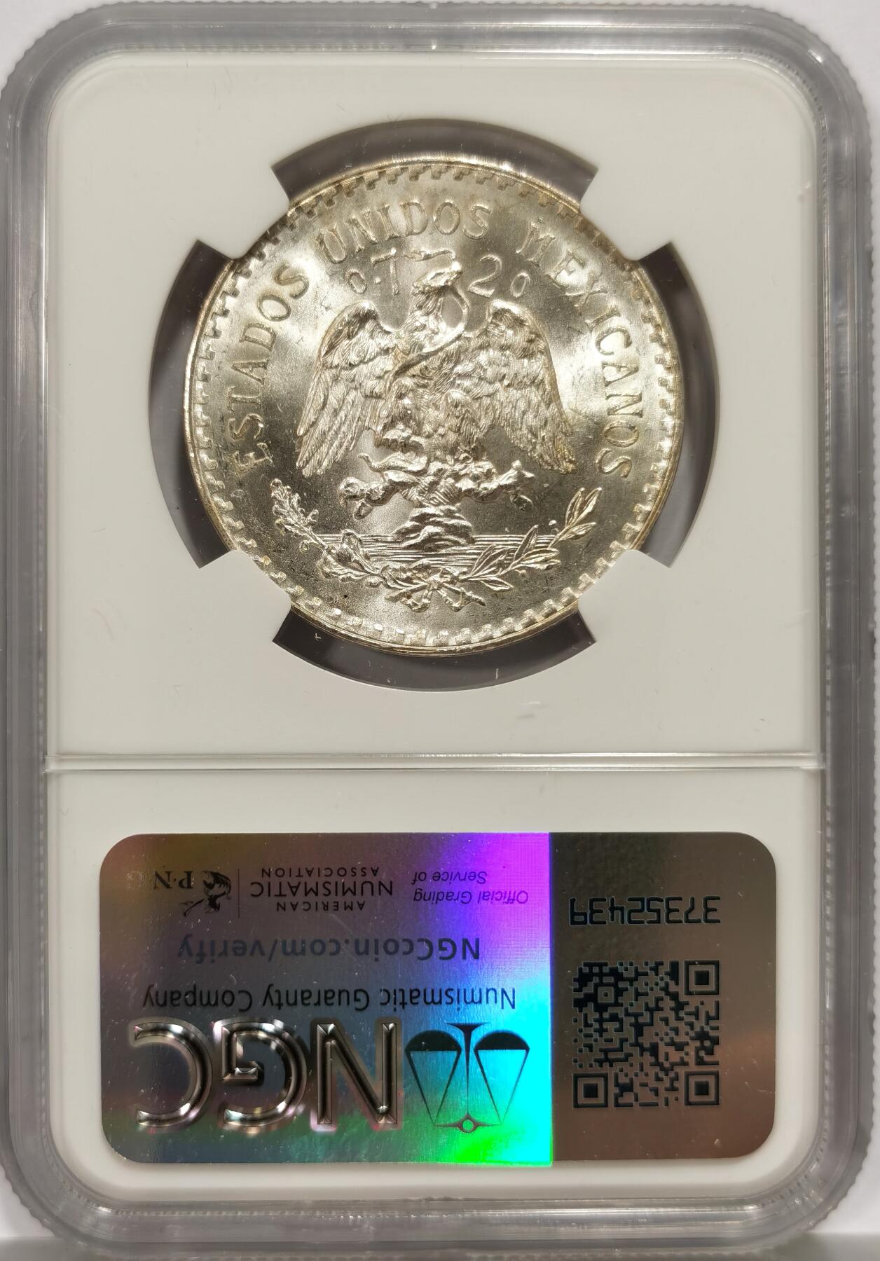 博洋堂世界钱币拍卖第149期（全场包邮） NGC MS67 墨西哥1933年1比索银币，极致高分！