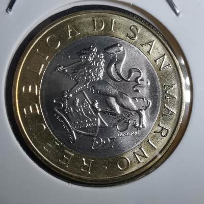 沼泽如烟--第916场 - 圣马力诺1997年1000里拉