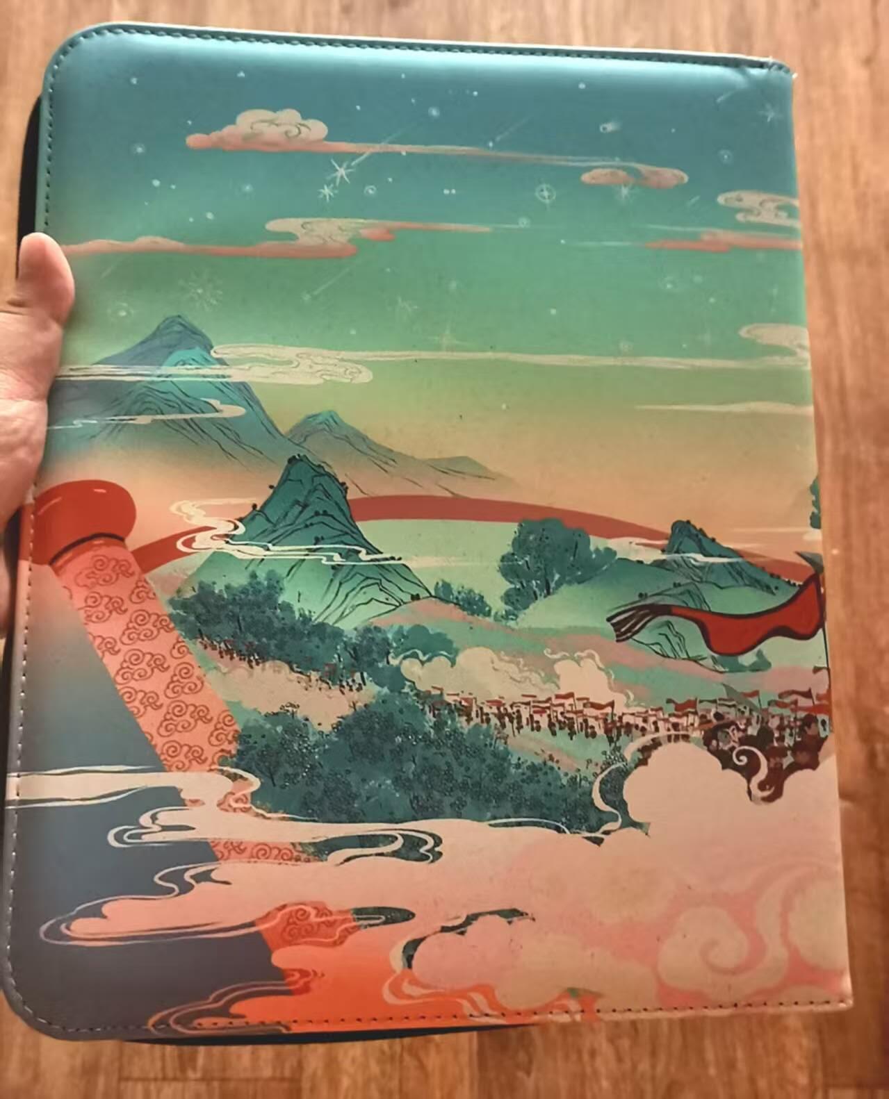 龙虎卡牌六五场 （无佣金，周六结拍，欢迎送拍） 【全新】水浒传拉链九宫拉链卡册（无卡页）