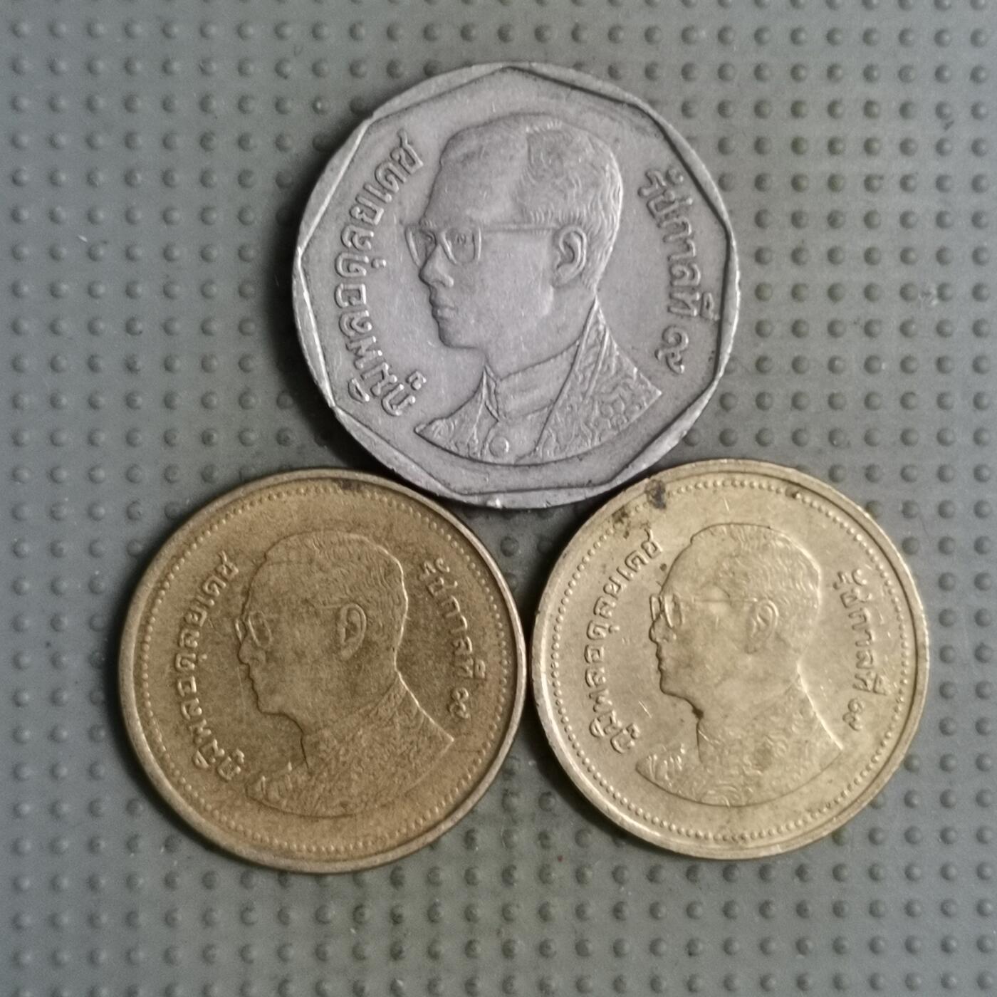 2025年第125场各国散币拍卖（总第125场） 泰铢3枚