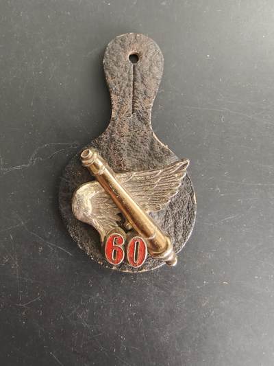 老王徽章第166期 - 法国第60炮兵团证章