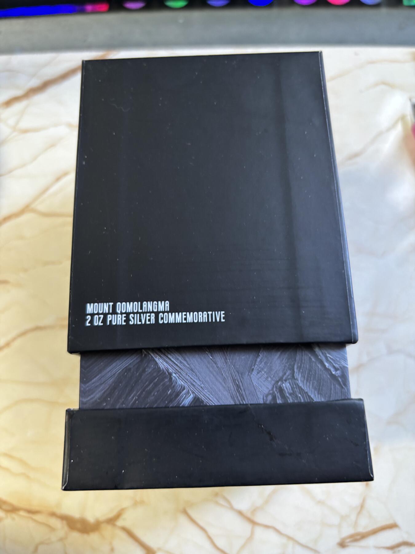 第183期拍卖 喀麦隆2021年世界高峰系列1珠峰2盎司超高浮雕银币NGC-MS70首原盒证书，2盎司，999银，发行333枚