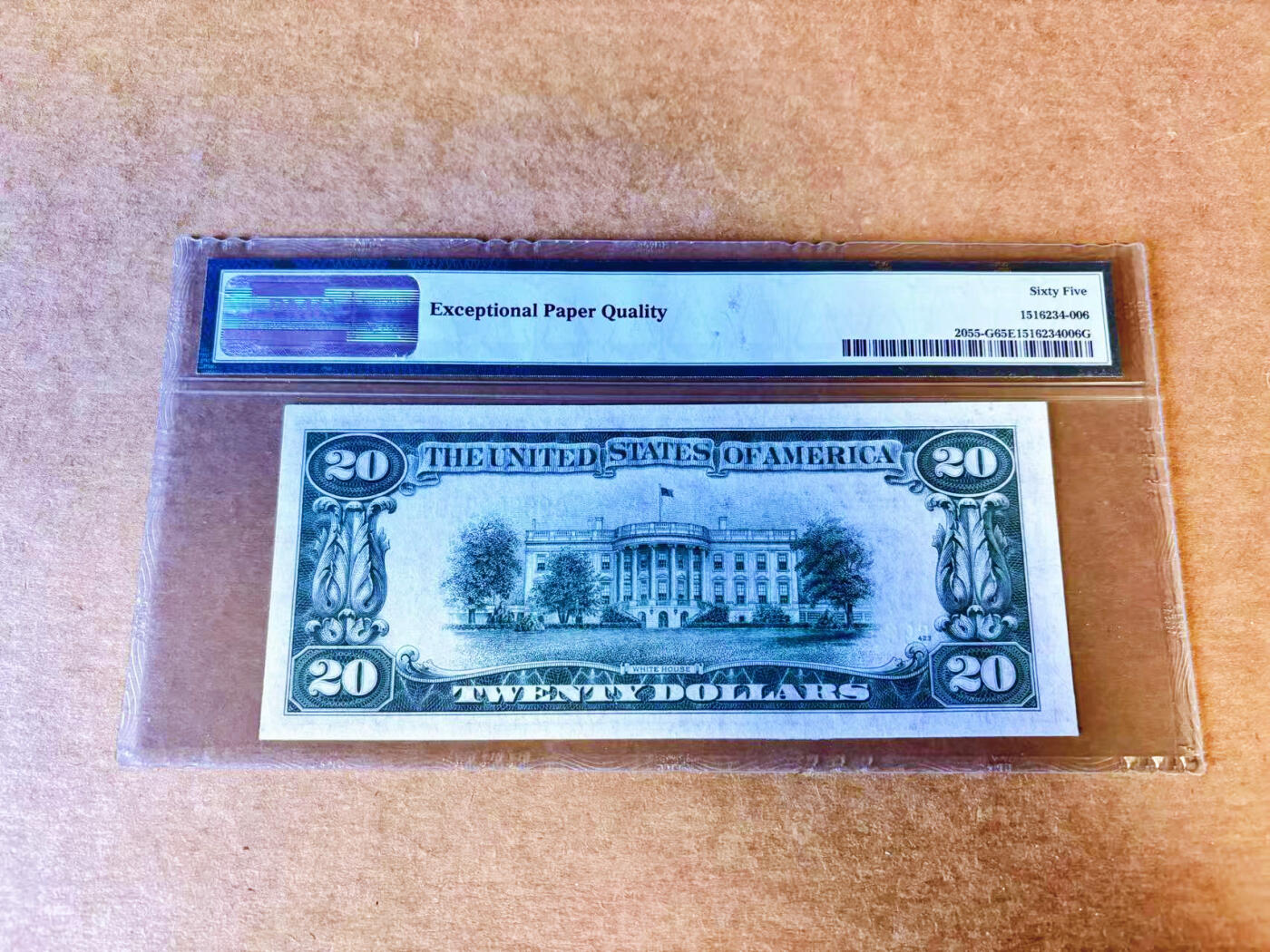 【Blue Auction】世界纸币精拍第756期——18级TOP拍卖/信誉/品质/专业/高效💫 美国 1934A 20美金 PMG65EPQ 老壳