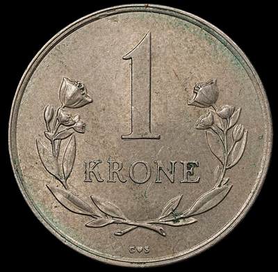 修遠堂世界钱币第九十五期 - 1964年皇家格陵兰贸易公司1克朗