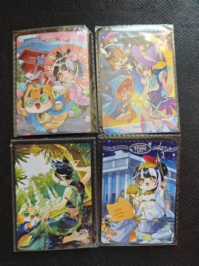 龙虎卡牌六五场 （无佣金，周六结拍，欢迎送拍） - 卡游卡兜 pr 4张