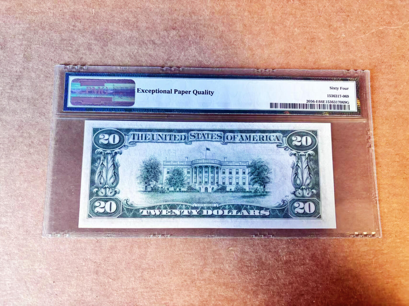 【Blue Auction】世界纸币精拍第756期——18级TOP拍卖/信誉/品质/专业/高效💫 美国 1934B 20美金 少见里士满版 PMG64EPQ 老壳
