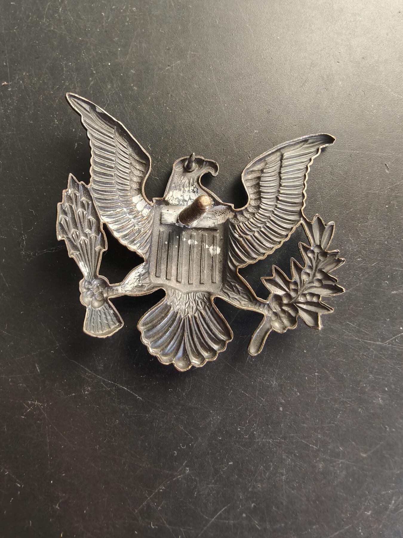 老王徽章第166期 美国空军大檐帽帽徽