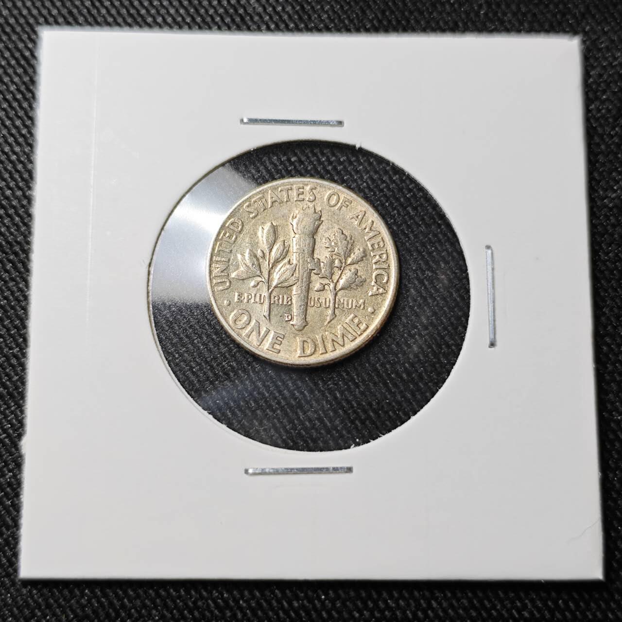 KK钱币收藏小铺 （套币 好品/批量散币 银币）专场  2月预留时间 周末发货    1957美国10分银币