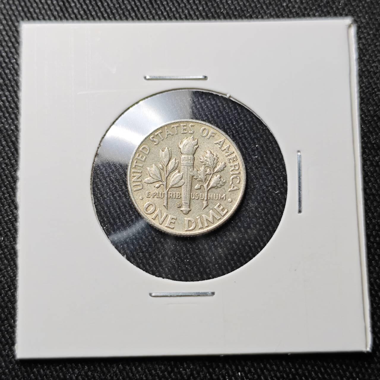 KK钱币收藏小铺 （套币 好品/批量散币 银币）专场  2月预留时间 周末发货   1964美国10分银币